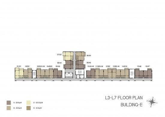 Niche Mono Ramkhamhaeng - นิช โมโน รามคำแหง - Site Plan