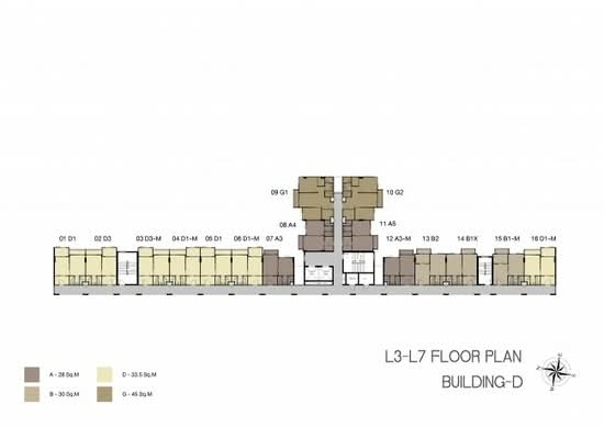 Niche Mono Ramkhamhaeng - นิช โมโน รามคำแหง - Site Plan