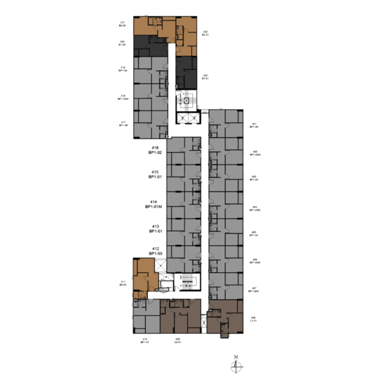 Notting Hill Chatuchak-Interchange : น๊อตติ้ง ฮิลล์ จตุจักร-อินเตอร์เชนจ์ - Site Plan