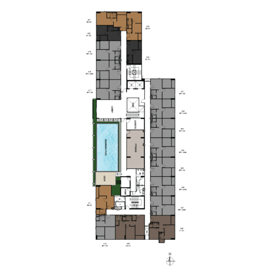 Notting Hill Chatuchak-Interchange : น๊อตติ้ง ฮิลล์ จตุจักร-อินเตอร์เชนจ์ - Site Plan