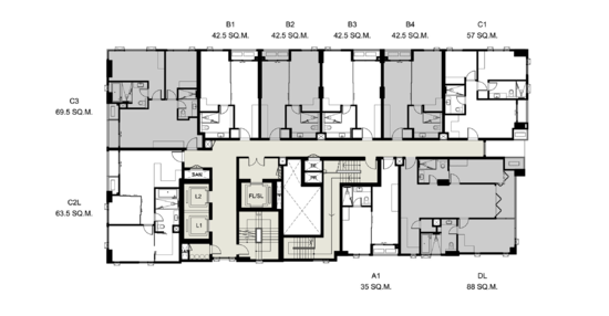 MUNIQ Sukhumvit 23 : มิวนีค สุขุมวิท 23 - Site Plan