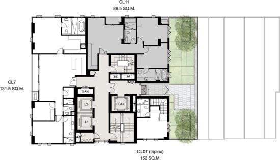 MUNIQ Sukhumvit 23 : มิวนีค สุขุมวิท 23 - Site Plan