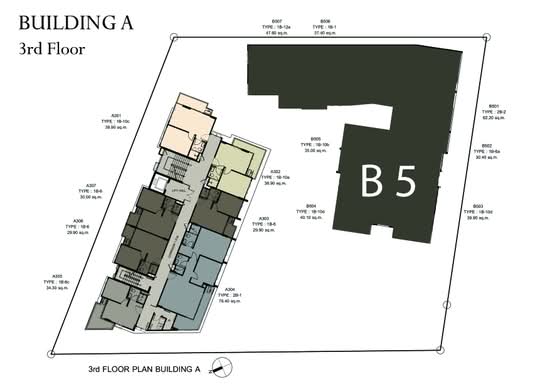 Silk Condominium Ao Nang : ซิลค์ คอนโดมิเนียม อ่าวนาง - Site Plan