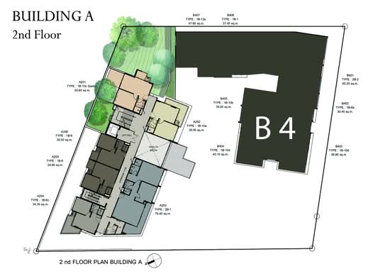 Silk Condominium Ao Nang : ซิลค์ คอนโดมิเนียม อ่าวนาง - Site Plan