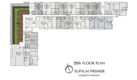 Supalai Premier Charoen Nakhon - Site Plan