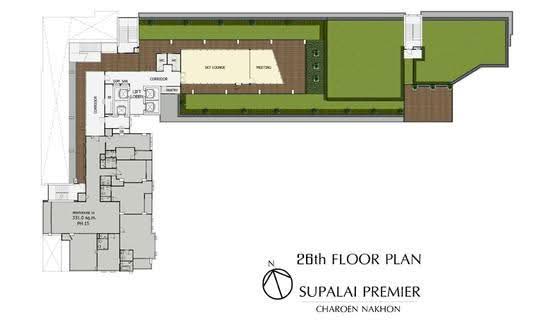 Supalai Premier Charoen Nakhon - Site Plan