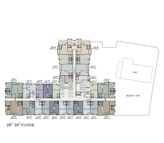 Supalai Icon Sathorn - Site Plan