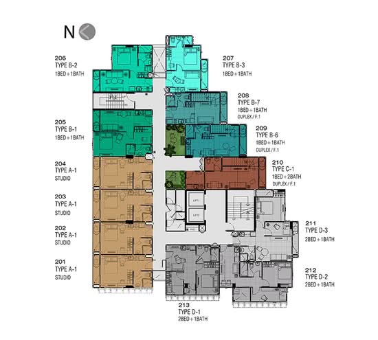 L Loft Ratchada 19 - Site Plan