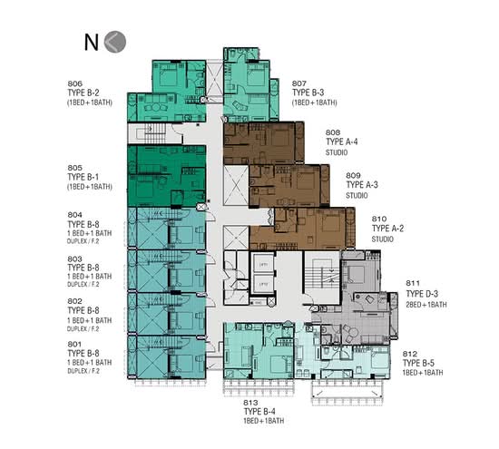 L Loft Ratchada 19 - Site Plan
