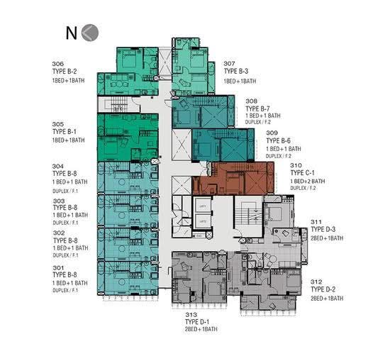 L Loft Ratchada 19 - Site Plan