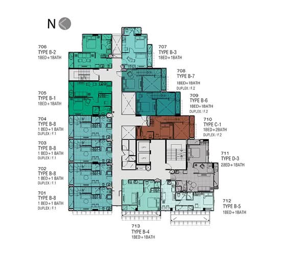 L Loft Ratchada 19 - Site Plan