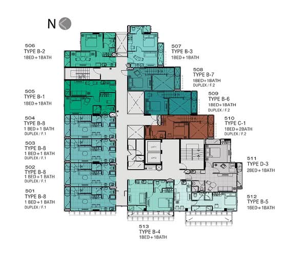 L Loft Ratchada 19 - Site Plan