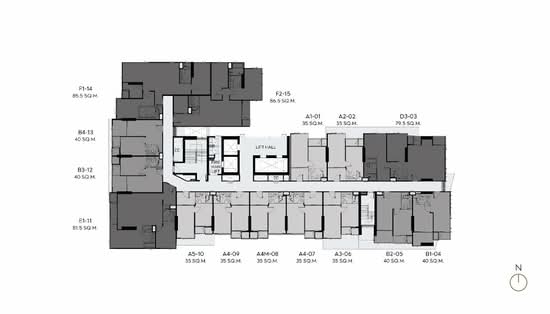 Rhythm Ekkamai Estate - Site Plan