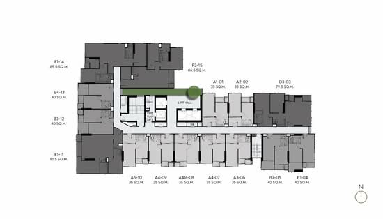 Rhythm Ekkamai Estate - Site Plan