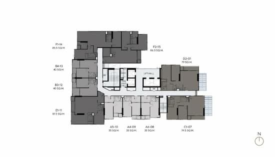 Rhythm Ekkamai Estate - Site Plan