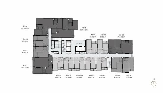 Rhythm Ekkamai Estate - Site Plan