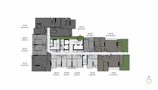 Rhythm Ekkamai Estate - Site Plan
