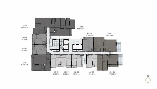 Rhythm Ekkamai Estate - Site Plan