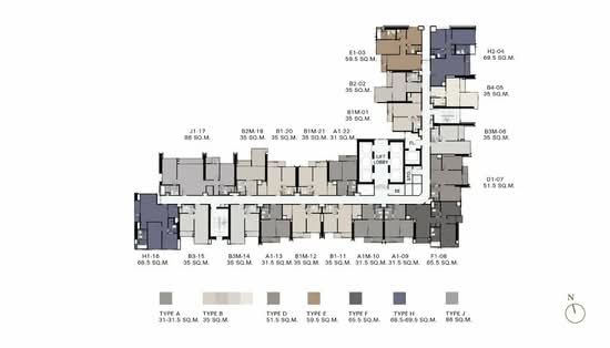 The Address Siam-Ratchathewi : ดิ แอดเดรส สยาม-ราชเทวี - Site Plan