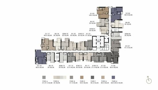 The Address Siam-Ratchathewi : ดิ แอดเดรส สยาม-ราชเทวี - Site Plan