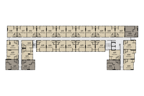 The Crystal Condo 2 Rewadee - Site Plan