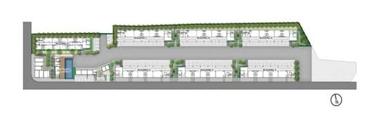Proud Posto Rama 2-Buddhabucha : พราวด์ พอสโต้ พระราม 2-พุทธบูชา - Site Plan