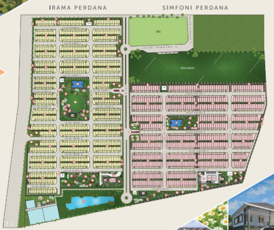 Simfoni Perdana & Irama Perdana @ LBS Alam Perdana - Site Plan - iProperty.com.my