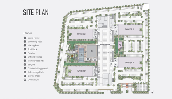 Aman 1 - Tropicana Urban Homes - Site Plan - iProperty.com.my