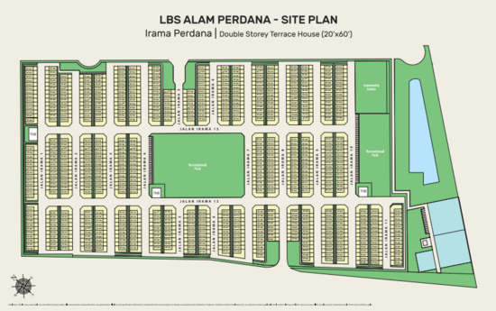 LBS Alam Perdana - Irama Perdana - Site Plan - iProperty.com.my