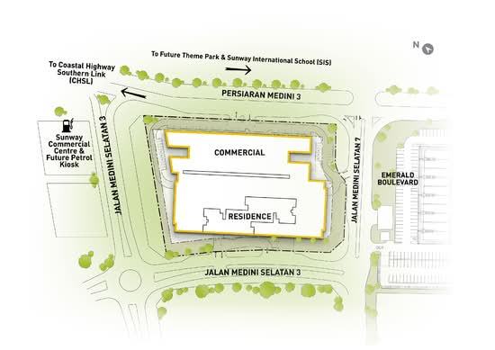 Sunway Grid Residence - Site Plan - iProperty.com.my