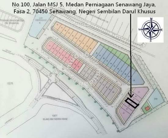 Medan Perniagaan Senawang Jasa, Fasa 2 - Site Plan - iProperty.com.my