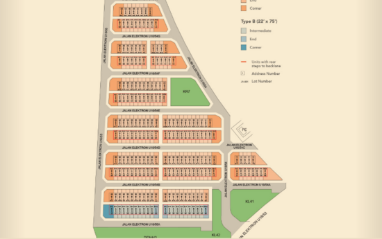 Ferrea @ Denai Alam - Site Plan - iProperty.com.my