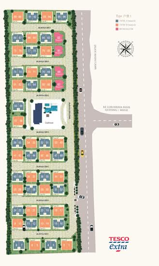 Vila Seni, Plentong @ Johor Bahru - Site Plan - iProperty.com.my