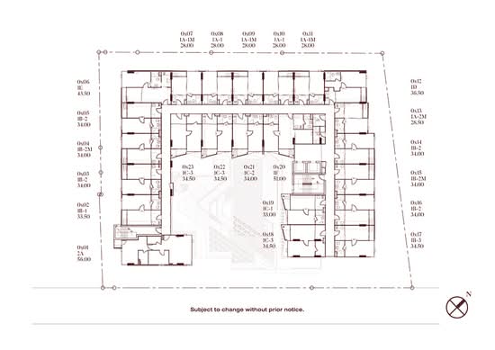 Quintara Arte Sukhumvit 52 - Site Plan