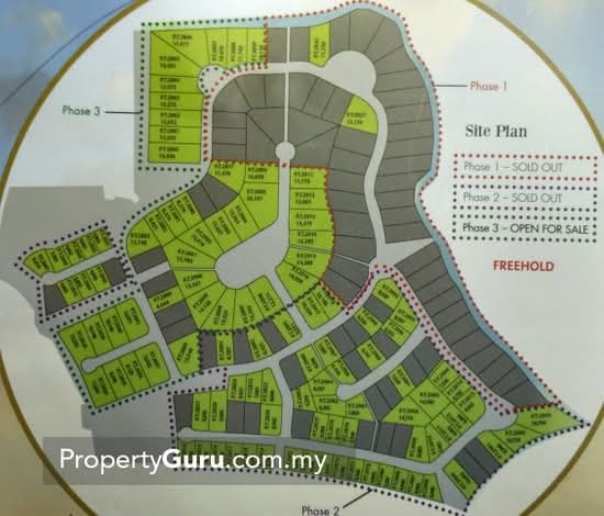 Perdana Hills @ Putrajaya - Site Plan - iProperty.com.my