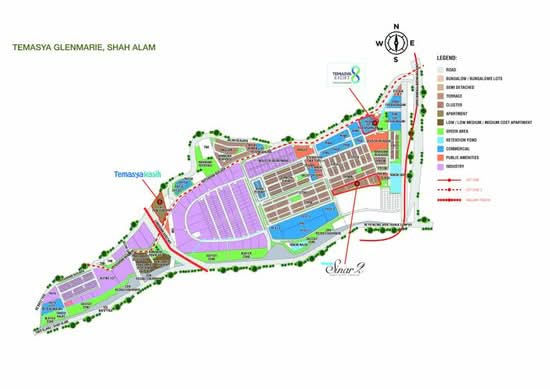 Temasya Glenmarie - Site Plan - iProperty.com.my