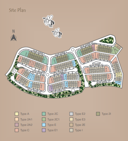 Serene Heights - Site Plan - iProperty.com.my