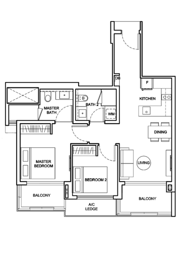 Jewel @ Buangkok - Floor Plan