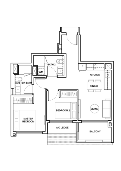 Jewel @ Buangkok - Floor Plan