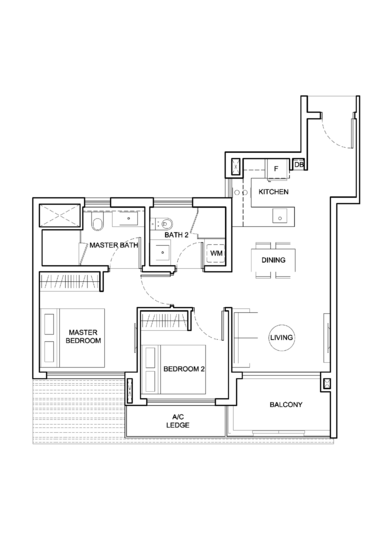 Jewel @ Buangkok - Floor Plan