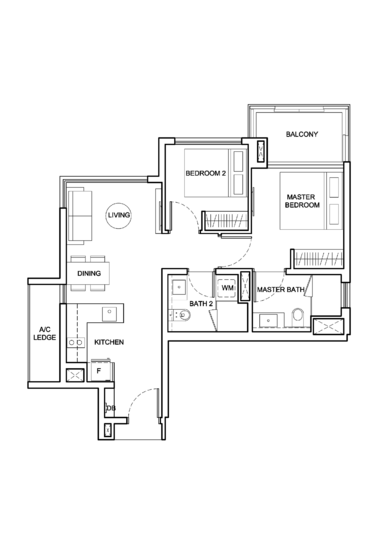 Jewel @ Buangkok - Floor Plan