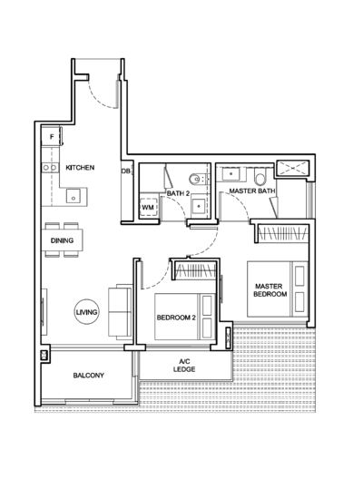 Jewel @ Buangkok - Floor Plan