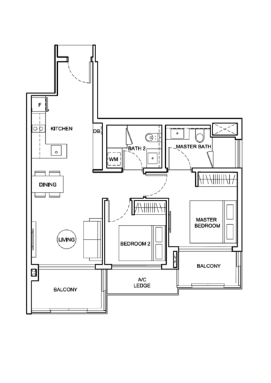 Jewel @ Buangkok - Floor Plan