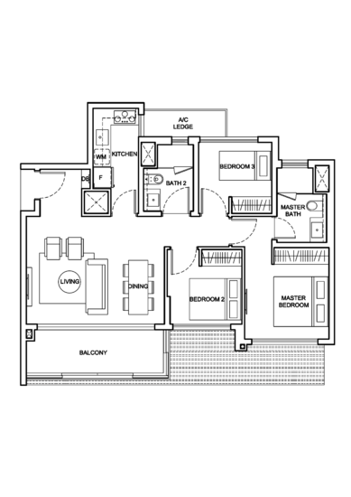 Jewel @ Buangkok - Floor Plan