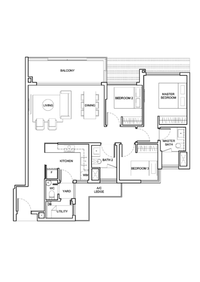 Jewel @ Buangkok - Floor Plan