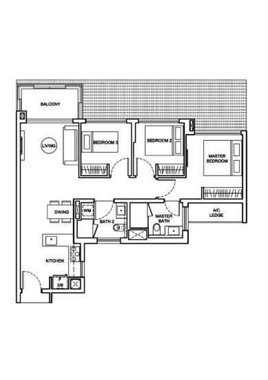 Jewel @ Buangkok - Floor Plan