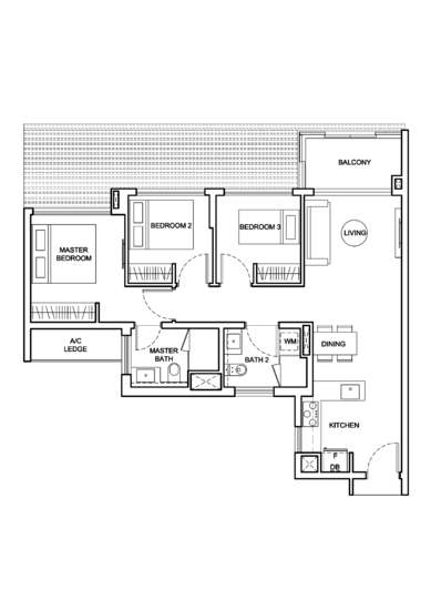 Jewel @ Buangkok - Floor Plan