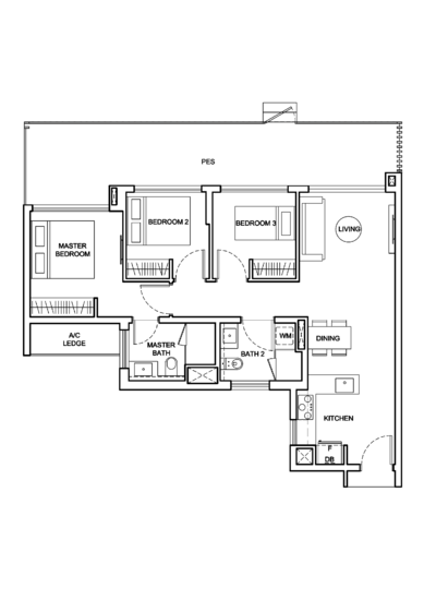 Jewel @ Buangkok - Floor Plan