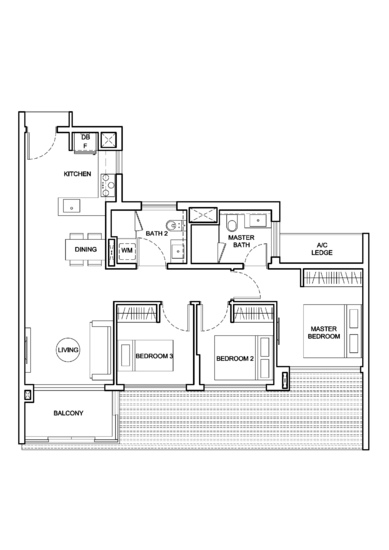 Jewel @ Buangkok - Floor Plan