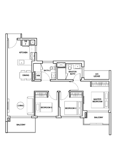 Jewel @ Buangkok - Floor Plan